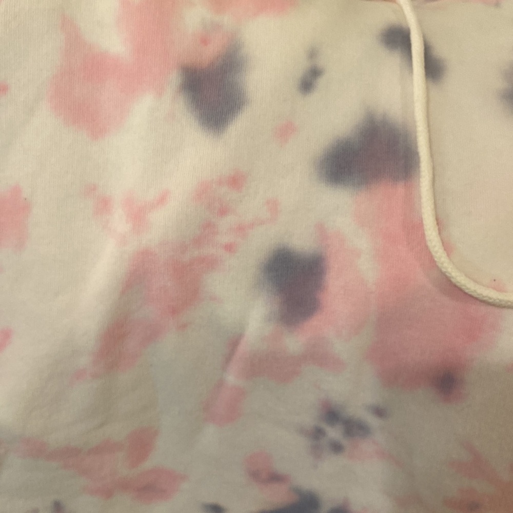Wild fable cropped pink tie dye hoodie nwt - Picture 6 of 7